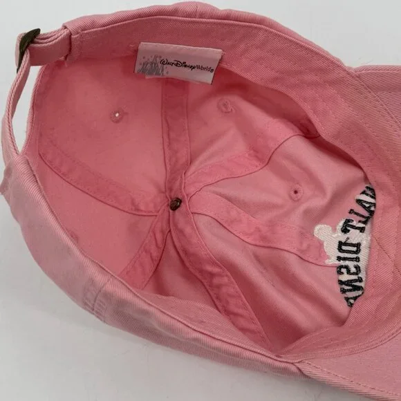 Walt Disney World Hat Women's Pink Adjustable OSFM - Picture 4 of 11